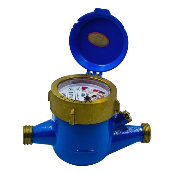 Medidor De Agua 1/2 En Bronce Dorot Lxsy Con Niples Y Coples