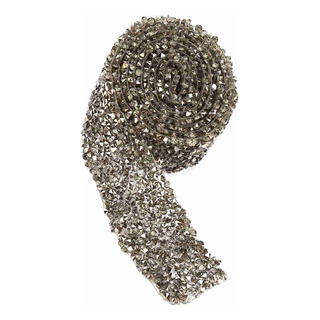 Rollo De Malla, 1 Yarda, 30 Mm, Cinta De Diamantes De Imitac Rollo De Malla, 1 Yarda, 30 Mm, Cinta De Diamantes De Imitac