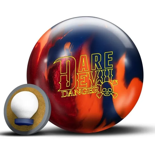 Dare Danger Bola Bolo Color Rojo Naranja Azul 15.0 Lbs
