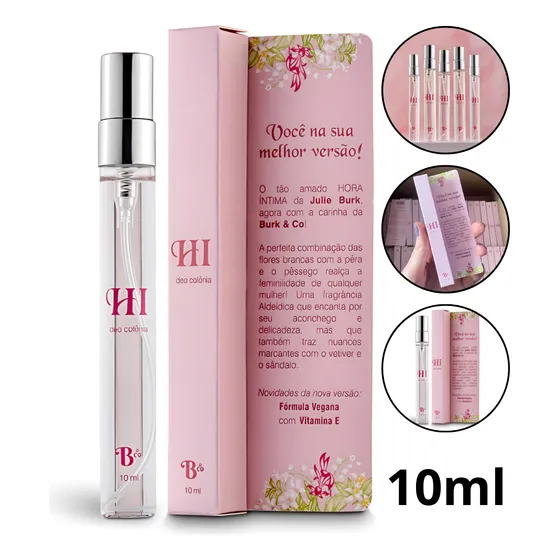 Mini Deo Colonia Hora Íntima 10ml De Bolso