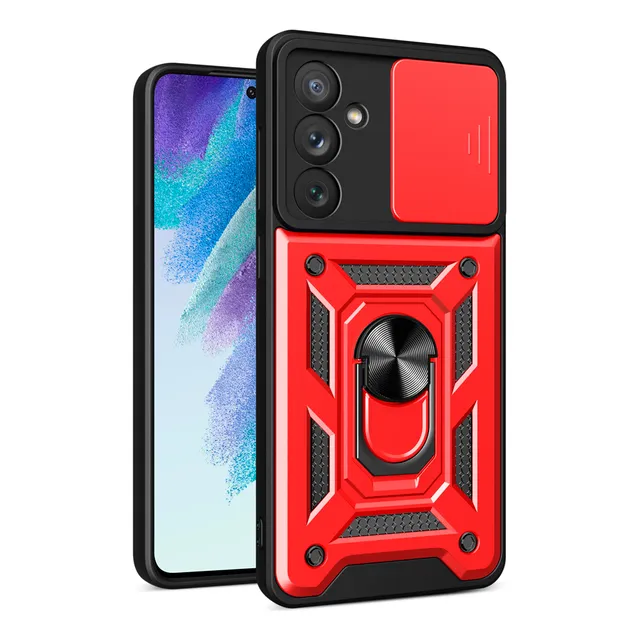 Funda Super Armor De Alto Impacto Cubre Camara Para Samsung