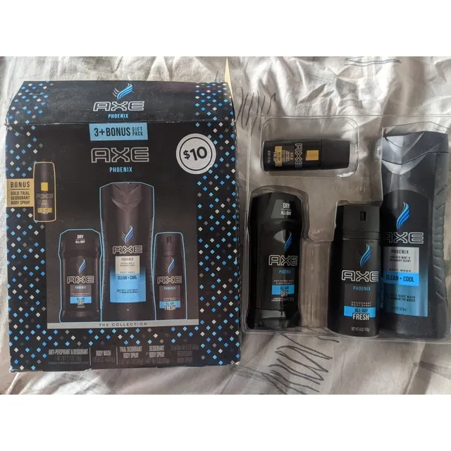Desodorantes Pack Axe Incluye Jabón, Spray Y Barra