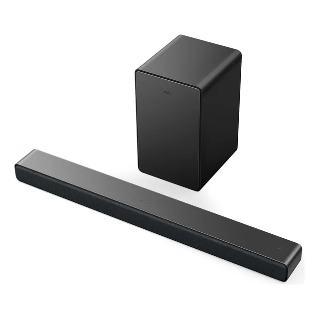 Tcl Q Series Premium Barra De Sonido De 3.1 Canales Con Dts Virtual:x, Altavoz De Canal Central Integrado Y Subwoofer Inalámbrico, Q6310, Modelo 2023