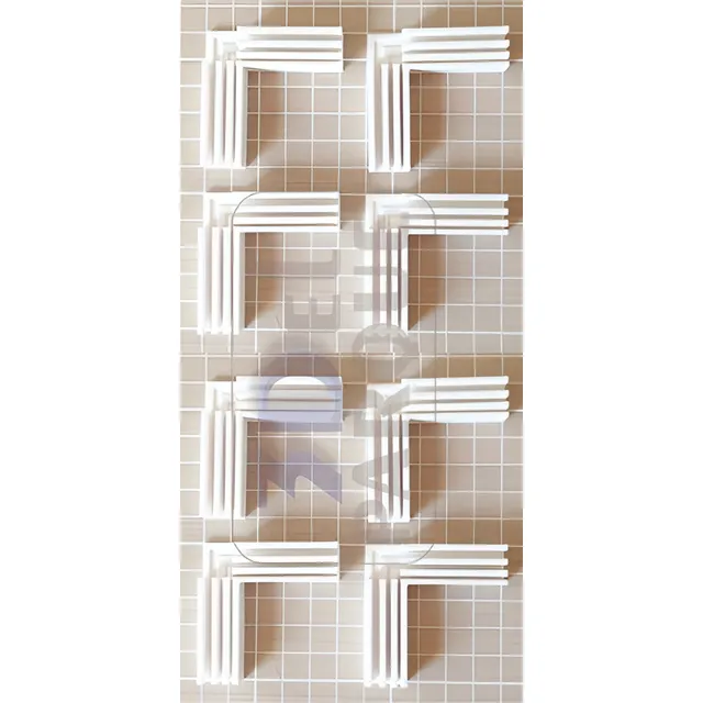 Cantoneras P/cartonaje. Kit 8u Para 1.5, 2, 3 Mm.