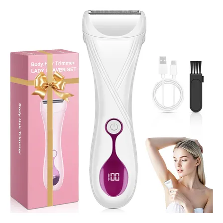 Ciicii® Depiladora Electrica Para Mujer, Maquina Depilar Mujer 3 En 1, Depiladora Recargable E Inalámbrica, Rasuradora Electrica Mujer Para El Área Del Bikini, Axilas, Piernas Y Todo El Cuerpo. Blanco