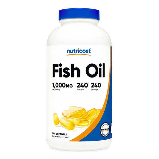 Omega 3 Aceite De Pescado Epa 340 Mg Dha 220 Mg 240 Capsulas