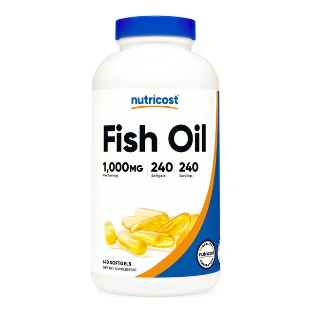 Omega 3 Aceite De Pescado Epa 340 Mg Dha 220 Mg 240 Capsulas