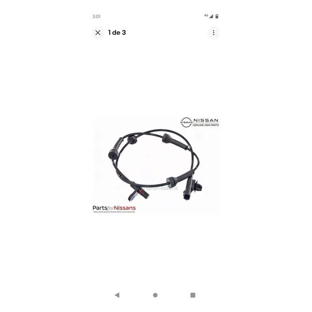 Sensor Abs Nissan Sentra 2020 2021 2022 2023 2024 A 25 Día