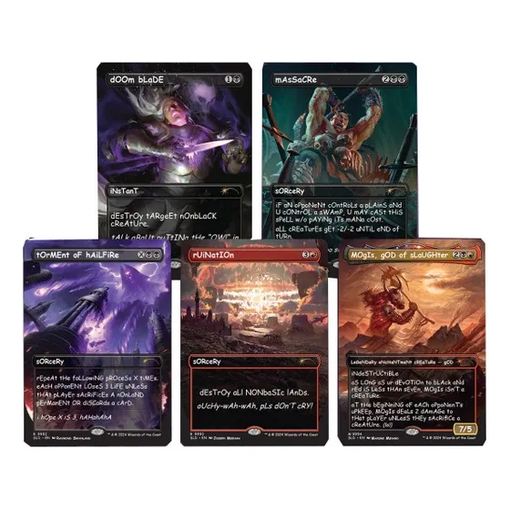 Mtg Magic Secret Lair Drop Series - Sans Mercy - Pack Inglés