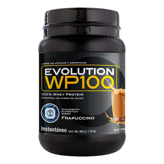 Evolution Proteina Suero De Leche (whey) Wp100 800 G Sabores Sabor Frapuccino