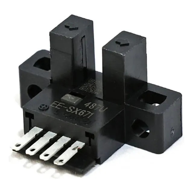 1 Sensor Omron Fotoelétrico 671 Ee-sx671 Ee Sx671