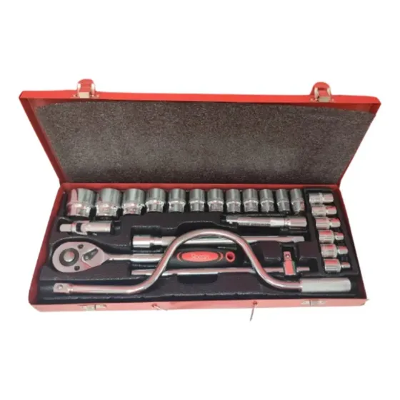Juego De Dados Rachet 1/2 24 Piezas Marca Roccia