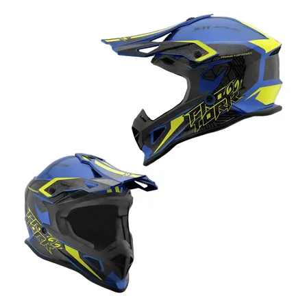 Capacete Motocross Esportivo Trilha Pro Tork Fast Brave Moto Cor Amarelo Desenho Sólido Tamanho Do Capacete 60