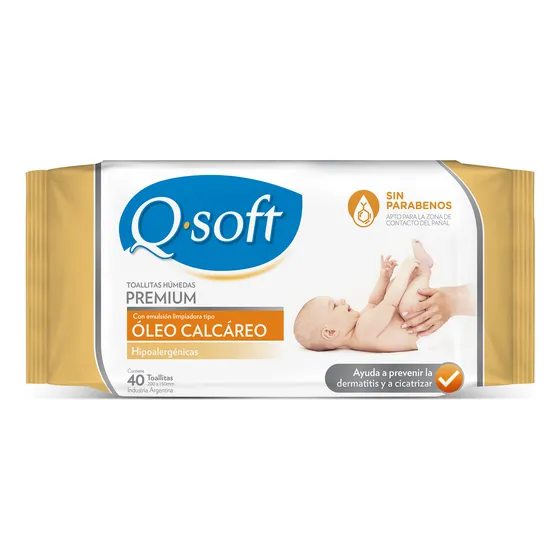 Toallitas Húmedas Premium Óleo Calcáreo (caja Mayorista)