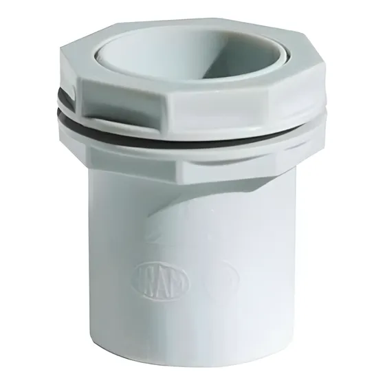 Conector Caño Rígido Y Corrugado 20mm 3/4 Pvc Genrod X10