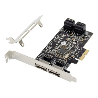 Placa Controladora Raid 0/1/10 Pcie Sata 3 Marvell 9230 4p Placa Controladora Raid 0/1/10 Pcie Sata 3 Marvell 9230 4p