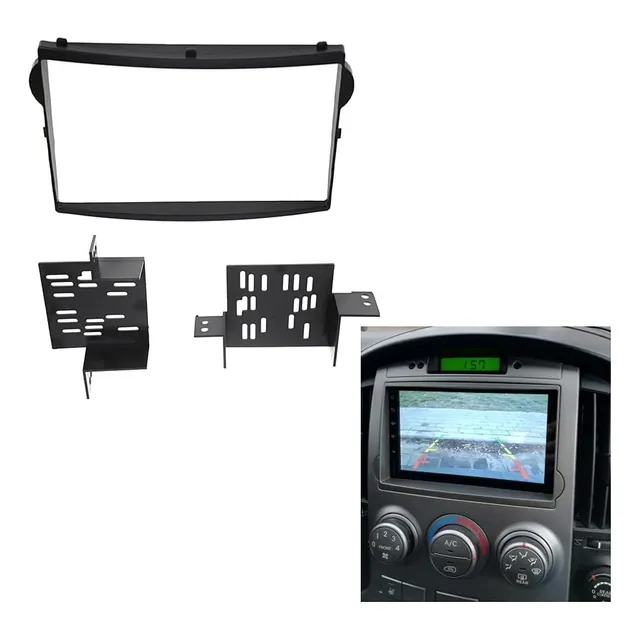 Bisel De Instalación De Tablero 2 Din Para Hyundai Starex H1