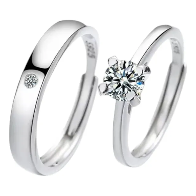 Anillos De Promesa Y Compromiso Para Pareja
