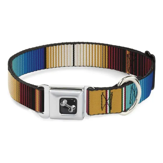 Collar De Perro Hebilla De Cinturón De Seguridad Zarape6 Oro