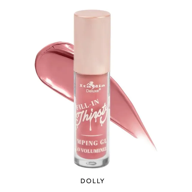 Labial Gloss Voluminizador Thirsty Italia Deluxe Pleasure Color DOLLY