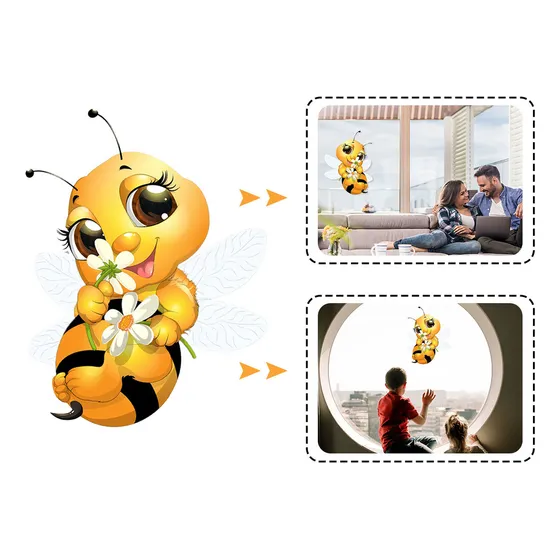 Adhesivos De Pared Para Dormitorio Infantil De Bee, Murales