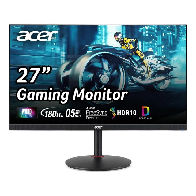 Monitor Gamer Acer con pantalla de 27" 144Hz 220V y resolución WQHD