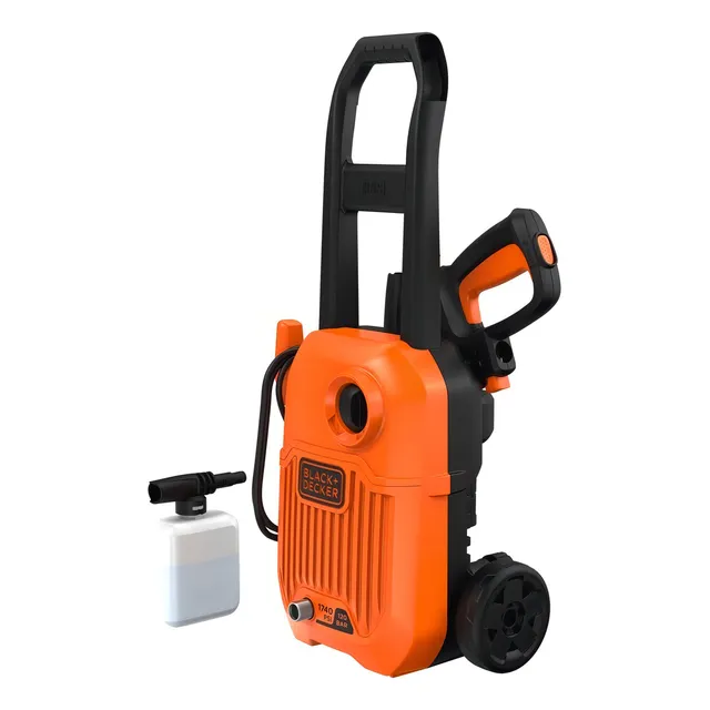 Lavadora de alta presión Black Decker Bepw1750, 1740 psi, 1500 W, color naranja/negro, frecuencia 60 Hz, 220 V