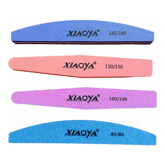 Set De 4 Limas Sponge Diferentes Granos 80/100/150/180