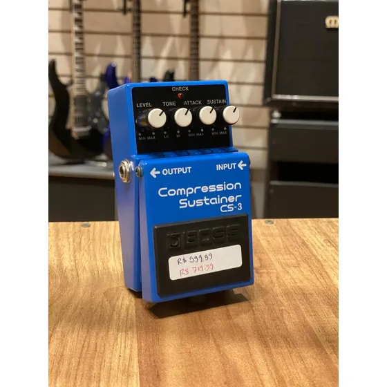 Pedal Boss Compression Susteiner Cs-3 - Usado