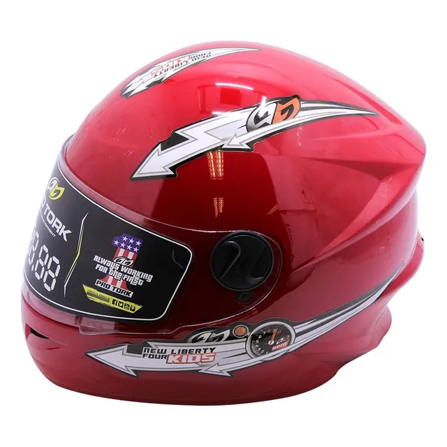 Casco Motos Para Niños Aprobados Kids Liberty