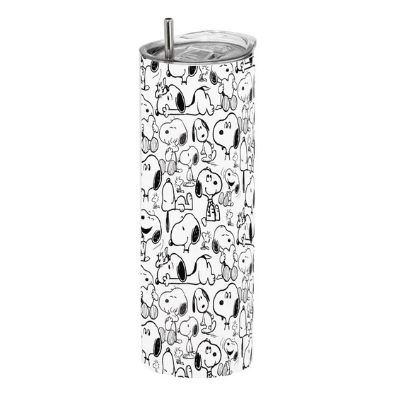 Termo Skinny Café 20 Oz - Snoopy Peanuts #09