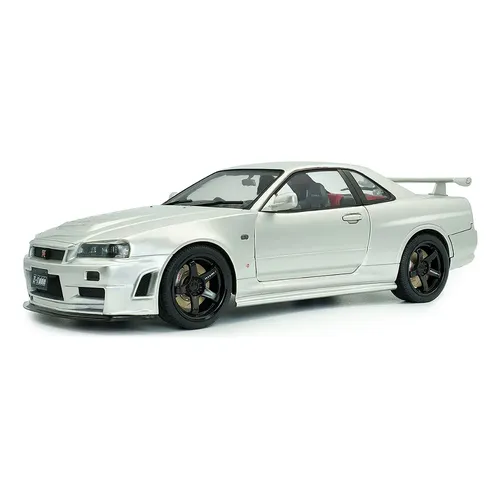 Autoart 1/18 Nissan Skyline Gt-r R34 Nismo Z-tune 2005 Prata