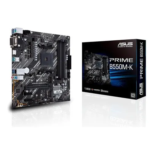 MOTHERBOARD ASUS PRIME B550M-K AMD AM4 DDR4 PCIE 4.0