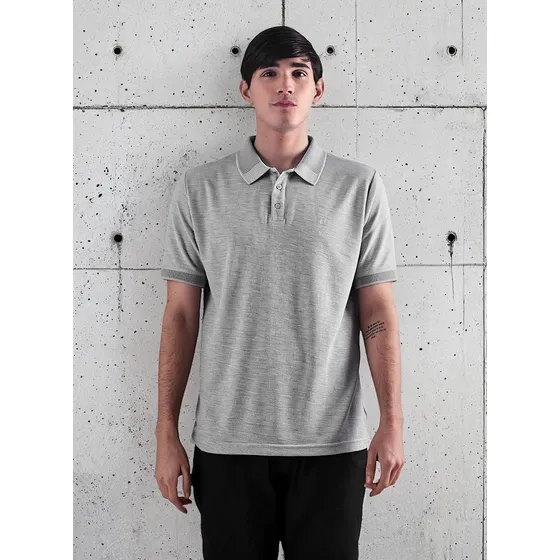 Chomba Polo Howard Manga Corta Cuello Y Tira Rayado 4728