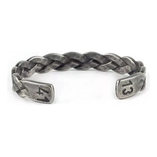 Beier Brazalete Pulsera Tejido Twist Acero Inoxidable Unisex Beier Brazalete Pulsera Tejido Twist Acero Inoxidable Unisex