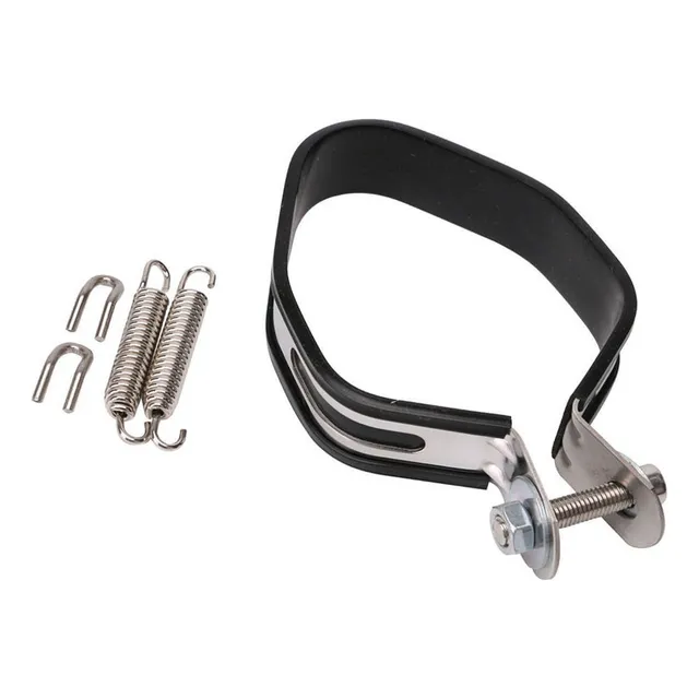 Motocicleta Escape Silenciador Abrazadera Butt Joint Narrow