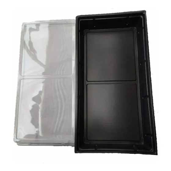 #1 Kit Bandeja Base Más Domo Para Germinación De Semillas  