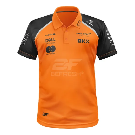 Chemises Polo F1 Mclaren Racing Temporada 2025