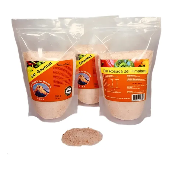 Sal Rosada Himalaya Fina Pack 3 Bolsas 500g,1,5k.res. Seremi