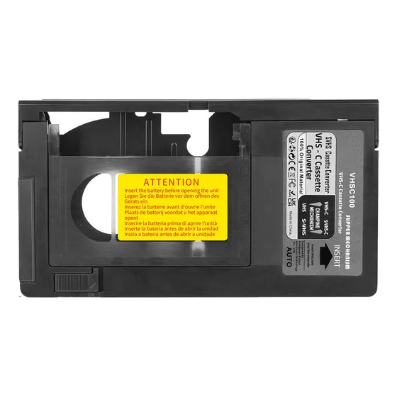 Para Adaptador De Cassete Vhs-c Para Jvc Para Rca Para