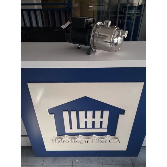 Bomba 1hp Autocebante 110/220v. Voluta En Acero Inox Shimge