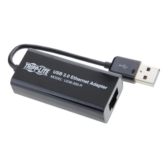 Lite Hi Speed Usb 2.0 Adaptador Ethernet Nic Rojo 10 Mbps