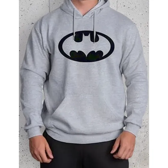 Moletom Blusa Frio Casaco Batman Super Herói Filme Geek Nerd