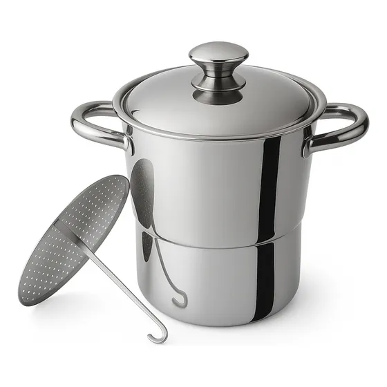 Cuscuzeira Inox Nordestina 16cm Fratelli 2.5L