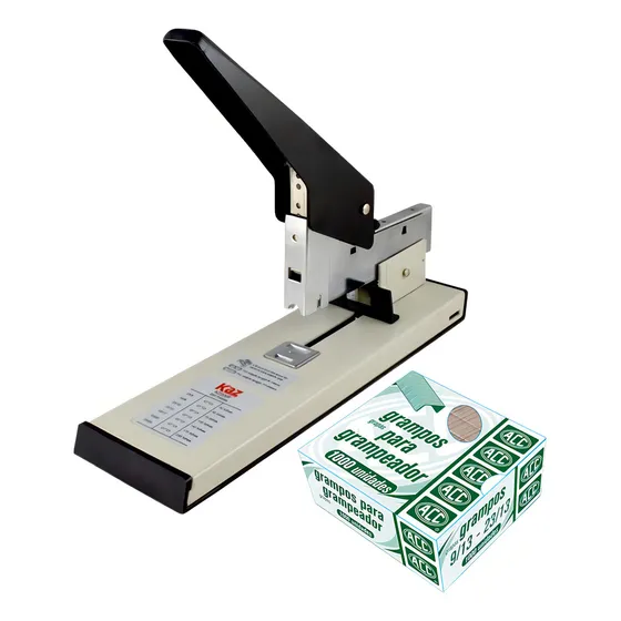 Grampeador Profissional Para 240 Folhas + 1.000 Grampo 23/13