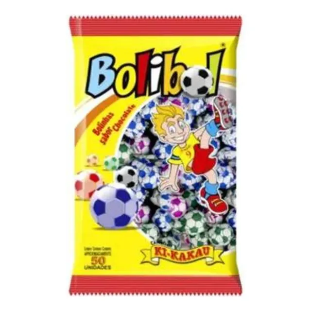 Bolinha De Chocolate Bolibol Pacote 48 Unidades 340g Doce