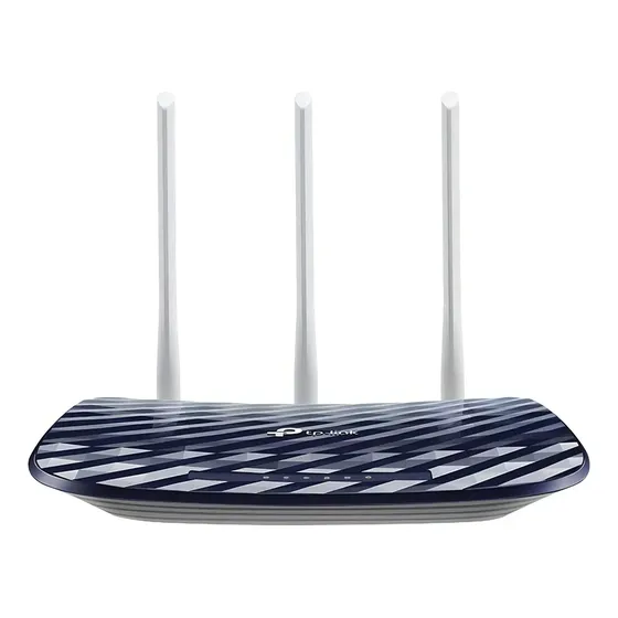Roteador, WDS Bridge, WMM TP-Link Archer Archer C20 AC750 5.80 AC750 azul e branco