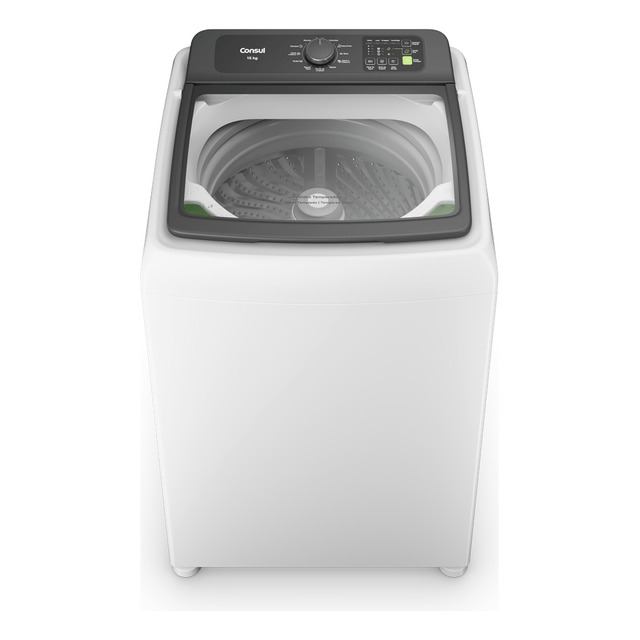 Máquina De Lavar Consul 15 Kg Branca Com Modo Eco - Cwn15ab Máquina De Lavar Consul 15 Kg Branca Com Modo Eco - Cwn15ab