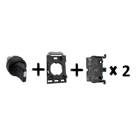 Kit Selector M3ss2-10b + Base Mcbh-00 + 2 Mcb-10 Na