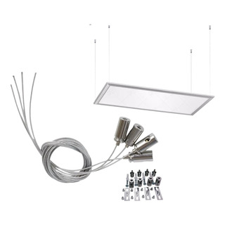 Kit De Tensores Para Panel Led Ajustable Acero Inoxidable Kit De Tensores Para Panel Led Ajustable Acero Inoxidable